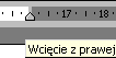 Wcicie z prawej
