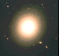 Example of an elliptical galaxy.