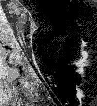 RBV image of Cape Canaveral in Florida.