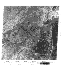 Landsat image of New Jersey and New York City (October 10, 1972) - MSS Band 4
