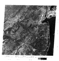 Landsat image of New Jersey and New York City (October 10, 1972) - MSS Band 5