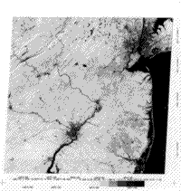 Landsat image of New Jersey and New York City (October 10, 1972) - MSS Band 7