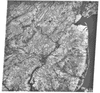 Landsat image of New Jersey and New York City (April 18, 1978) - MSS Band 7