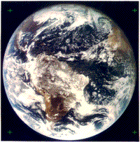 Color ATS-3 MSSCC image of South America.