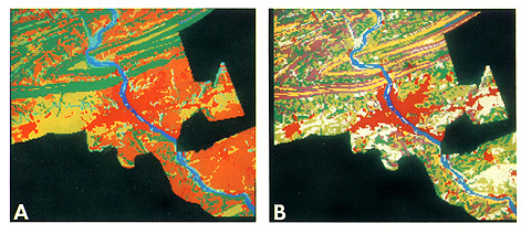 PP&L "Landforms" and "Slope" data element maps.