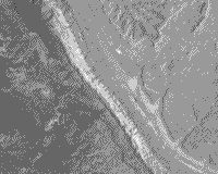 Landsat TM Band 2 image of Waterpocket Fold.