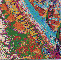 Classification of a Landsat scene of Waterpocket Fold (winter 1985).